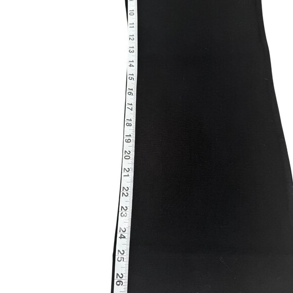 Lilly Pulitzer Womens Black Christabel Pants Ponte Crop Flare Stretch Size L NEW - Picture 5 of 9